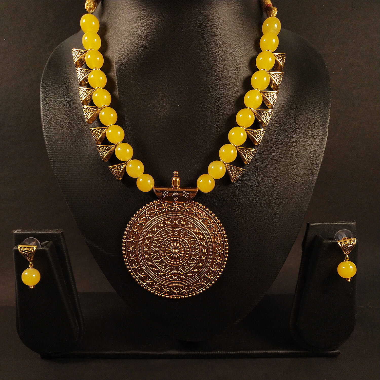 Real Indian Classic Beads Necklace – Kuchijewels Pk